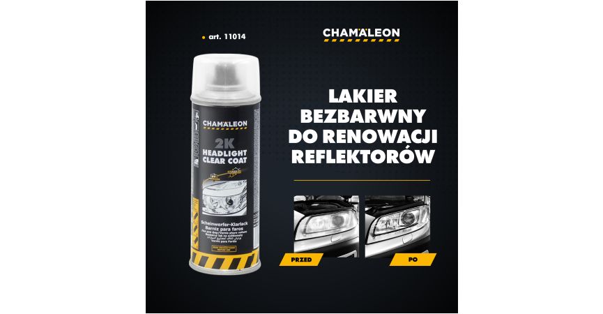 System renowacji reflektorów samochodowych Chamaeleon