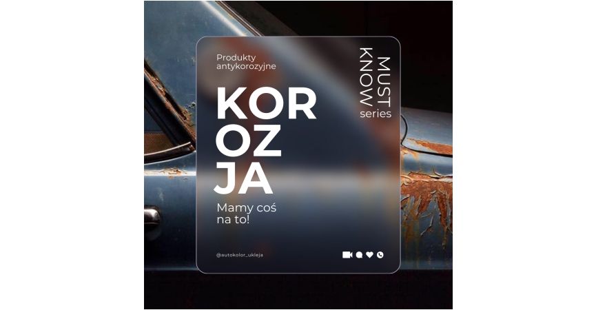 Korozja w lakiernictwie. Problem z którym można walczyć.