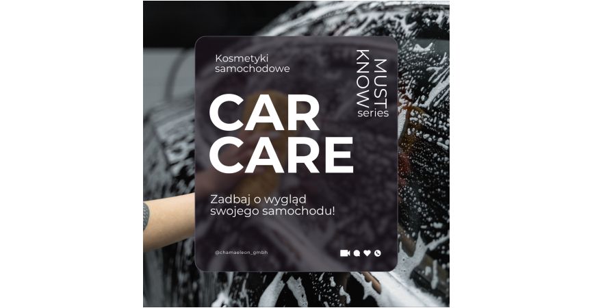 Pielęgnacja auta - przegląd kosmetyków samochodowych
