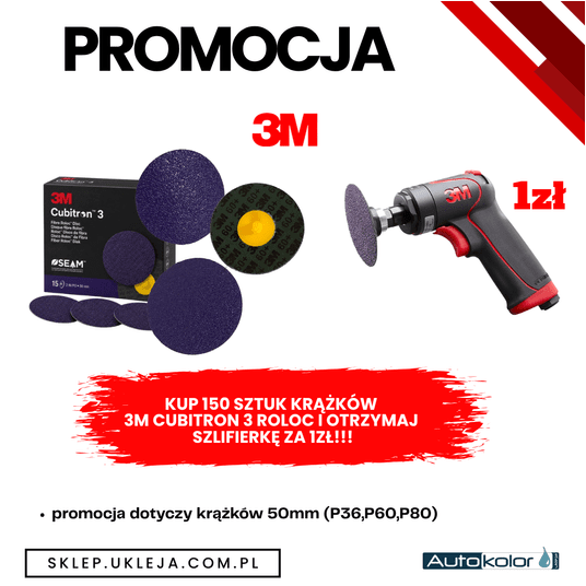 3M Roloc 50mm 150szt + szlifierka GRATIS! -zdjęcie numer 1