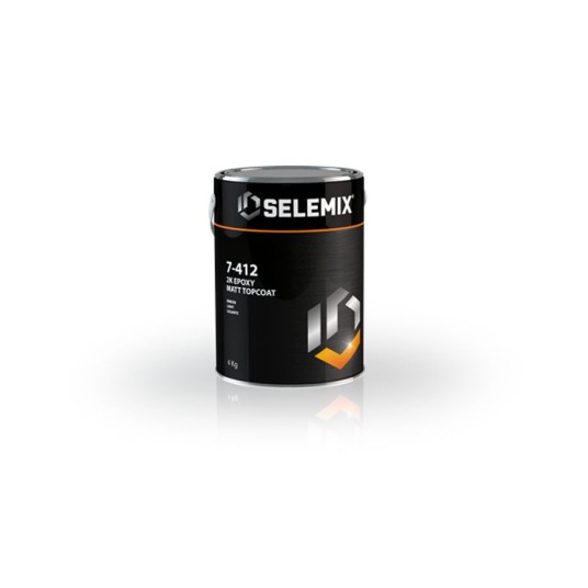 7-412 Lakier epoksydowy matowy Selemix 4kg -zdjęcie numer 1