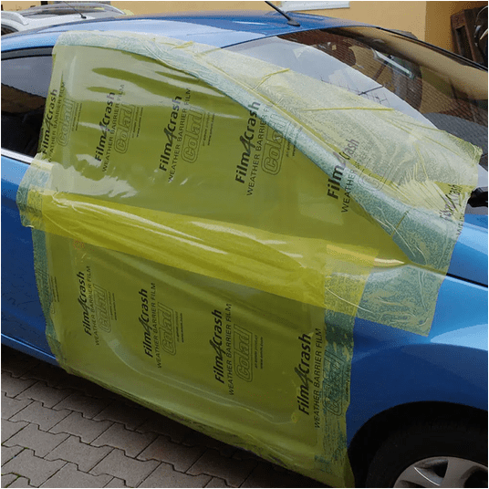 Folia ochronna na zewnątrz Film4Crash 75cm x 60m -zdjęcie numer 3