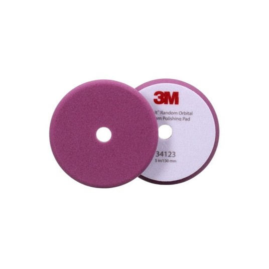 Gąbka 3M do polerki mimośrodowej FINE 130mm (2szt) -zdjęcie numer 1