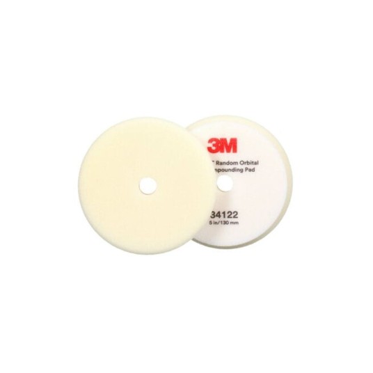 Gąbka 3M do polerki mimośrodowej HARD 130mm (2szt) -zdjęcie numer 1