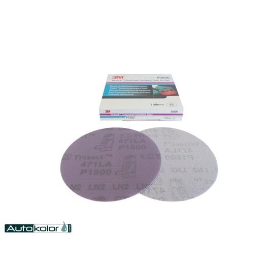 Krążki ścierne 3M Trizact P1500 150mm (op.25szt) -zdjęcie numer 1