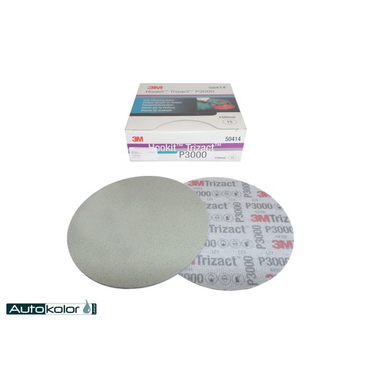 Krążki ścierne 3M Trizact P3000 150mm (15) -zdjęcie numer 1