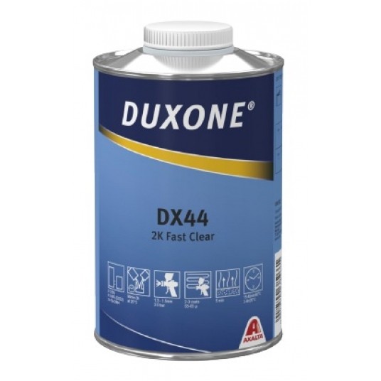 Lakier bezbarwny Duxone DX44 2K FAST CLEAR 1L -zdjęcie numer 1