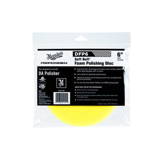 MEGUIARS Gąbka polerska wykończeniowa 150 mm -zdjęcie numer 1