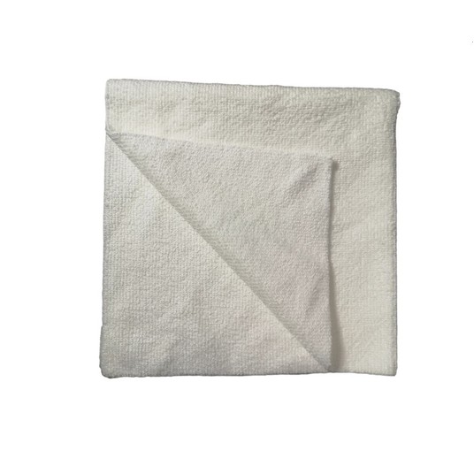 MIKROFIBRA BEZSZWOWA BIAŁA 40x40cm -zdjęcie numer 1
