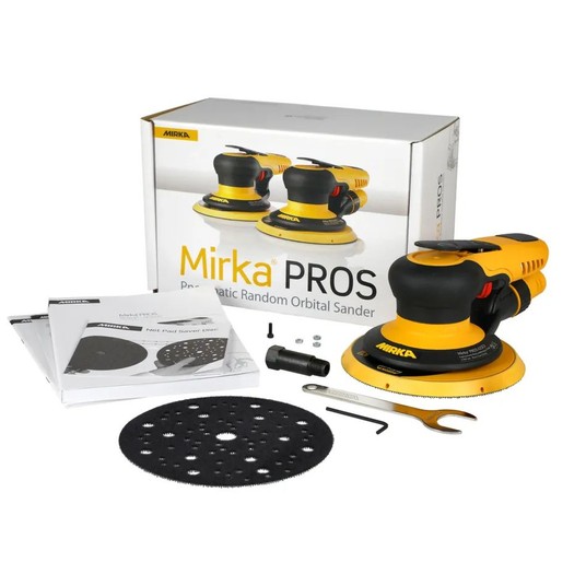 Mirka Szlifierka oscylacyjna pneumatyczna PROS 625CV 150mm 2.5 -zdjęcie numer 4