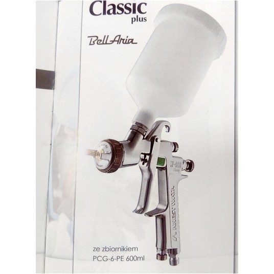 Pistolet IWATA W400 BellAria Classic Plus 1.6mm -zdjęcie numer 2