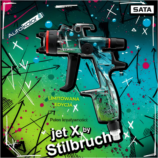 Pistolet SATA JetX HVLP 1.3O Digital READY (Speed) - LIMITOWANA EDYCJA Stilbruch -zdjęcie numer 1