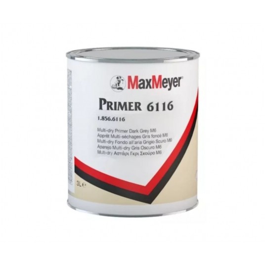 Podkład wypełniający Multi-Dry ciemnoszary M6 3l -zdjęcie numer 1