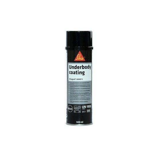 SIKA 6470S Baranek spray czarny 500ml -zdjęcie numer 1