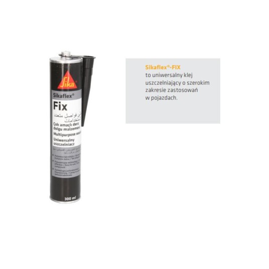 Sikaflex FIX 9071 Klej uszczelniający czarny 300ml -zdjęcie numer 1
