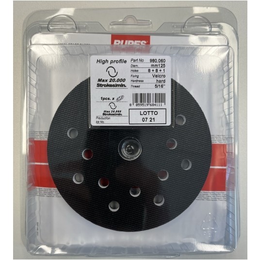 Tarcza robocza na rzep 125mm 8+8+1 Hard 5/16" -zdjęcie numer 2
