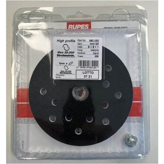 Tarcza robocza na rzep 125mm 8+8+1 Hard M8 -zdjęcie numer 2