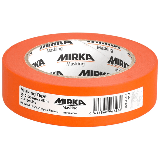 Taśma maskująca Mirka 36mm x 45m 90°C pomarańczowa -zdjęcie numer 1