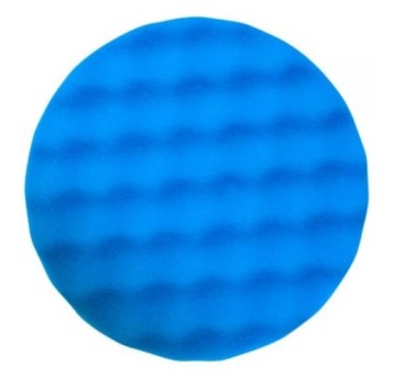 3M Gąbka polerska niebieska karbowana na rzep (2)