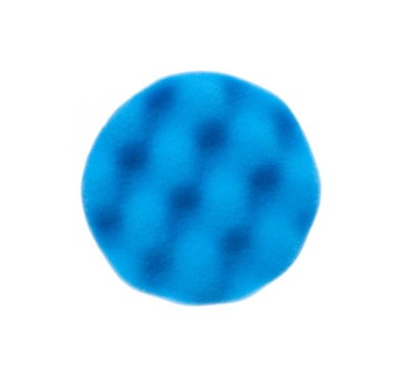 3M Gąbka polerska niebieska karbowana rzep 75mm(4)