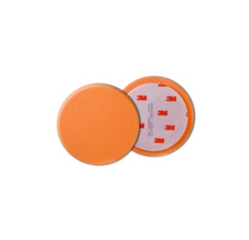3M Gąbka polerska pomarańczowa płaska na rzep (2)
