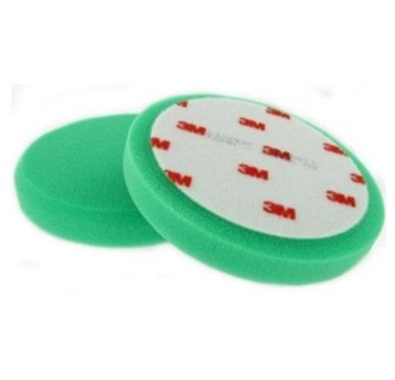 3M Gąbka polerska zielona płaska na rzep 150mm (2)