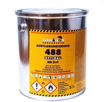 488 Podkład akrylowy wypełniający HS 5:1 CZARNY 5L