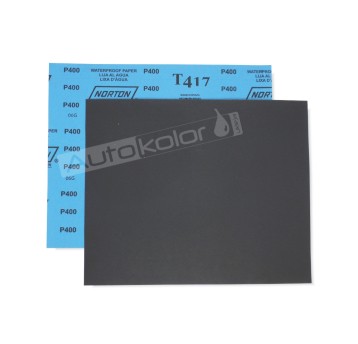 Arkusz wodoodporny papier wodny NORTON T417 P400