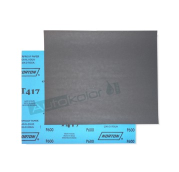 Arkusz wodoodporny papier wodny NORTON T417 P600