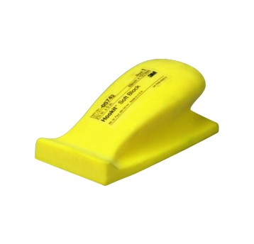 Blok piankowy żółty miękki do arkuszy elastycznych