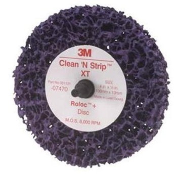 Dysk czyszczący Scotch-BritePro roloc 76mm Fiolet