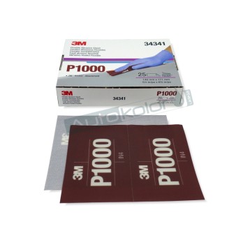 Elastyczne arkusze do ręcznego szlif.P1000 (25szt)