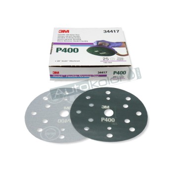 Elastyczne dyski ścierne 150mm P400 (25sz) 270J