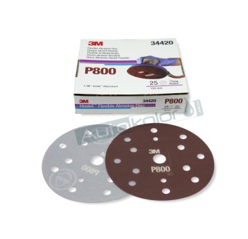 Elastyczne dyski ścierne 150mm P800 (25szt) 270J