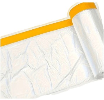 Folia w rolce z taśmą 38mm biała 270cmx16m