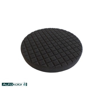 Gąbka polerska na rzep CZARNA 180mm (2szt)