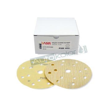 Krążek ścierny ASR GOLD na rzep 150mm/15otw. P320