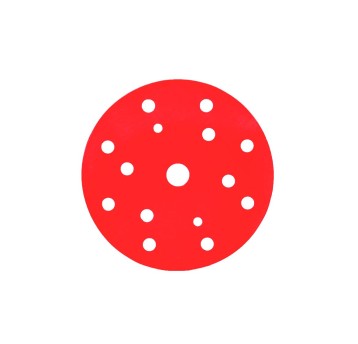 Krążek ścierny ASR RED na rzep 150mm/15otw. P1200