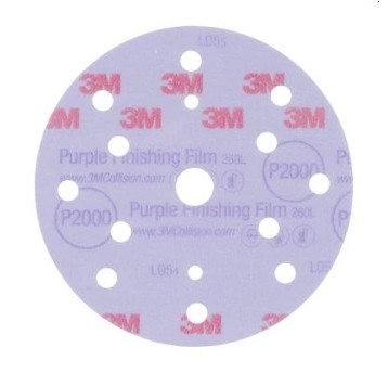 Krążki rzep na folii HOOKIT 260L+ P2000/150mm (50)