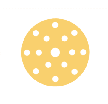 Krążki ścierne Rupes GOLD 150mm P80 (50)