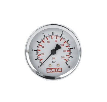 Manometr 0-10 bar,50 mm do filtrów SATA z serii 200, 300, 400, 2K)