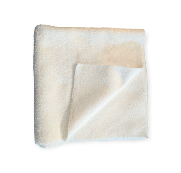 MIKROFIBRA Bezszwowa Premium BIAŁA 40x40cm
