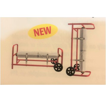 Podajnik-wózek do folii maskującej pion/poziom