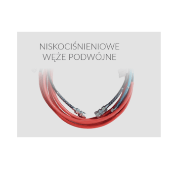 Przewody podwójne powietrze/materiał 15m