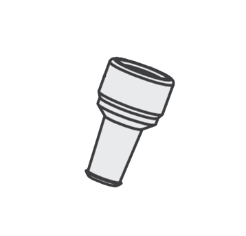 Przyłącze zbiornika do pistoletu IWATA AZ3 HTE