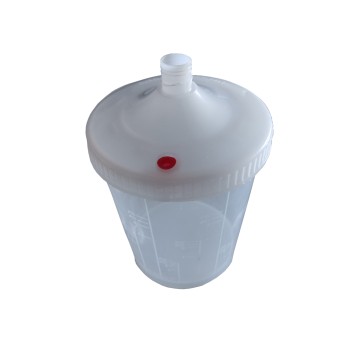 QPS System kubków lakierniczych 600ml 125mik/50szt