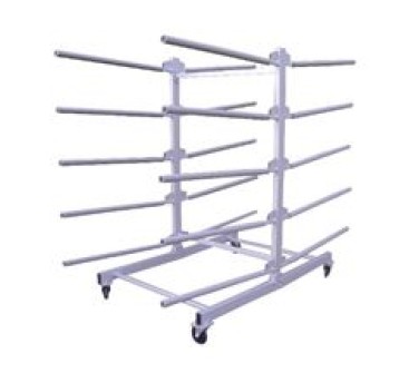 Regał stojak mobilny do masek