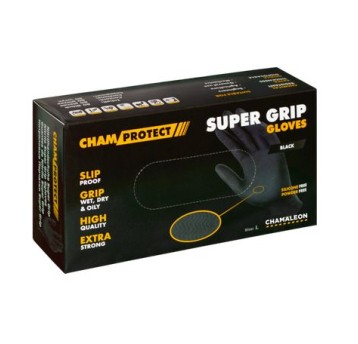 Rękawice nitrylowe SUPER GRIP L (80 szt)