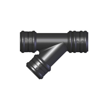 Rozgałęzienie złączka 3-stronna 45° fi 75-75-75 mm