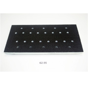 RUPES płyta gumowa z otworami na rzep 115x225mm